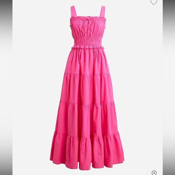 J. Crew Sevilla tiered dress - Picture 2 of 6